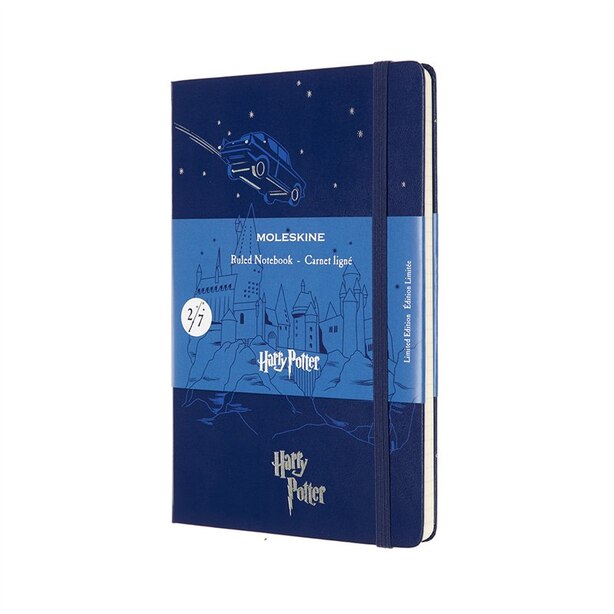 Moleskine Limited Edition Harry Potter Ruled Blue