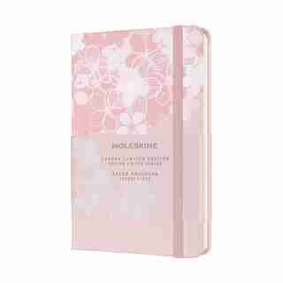 Moleskine Sakura Limited Edition Notebook Hard Cover Plain Pocket Pink