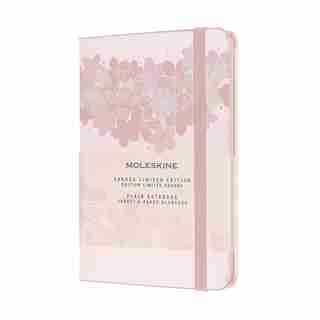 Moleskine Carnet Sakura en Edition Limitee, Couverture Rigide, Format de Poche, Pages Blanches, Rose