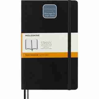 Moleskine Large Expanded Softcover Notebook Black