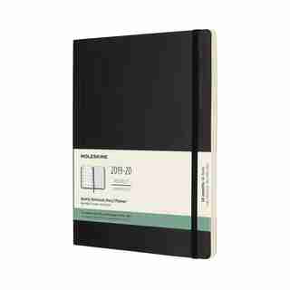 Moleskine 2019-2020 18 Month Weekly Planner XL Black Softcover