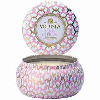 Voluspa® 2-Wick Tin Candle - Pink Citron