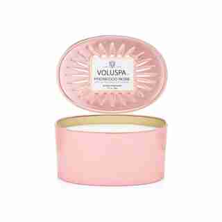Voluspa® 2-Wick Oval Tin Candle - Prosecco Rose