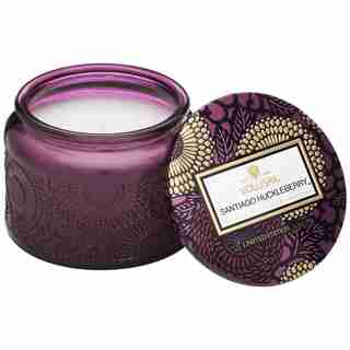 Voluspa® Small Glass Jar Candle - Santiago Huckleberry