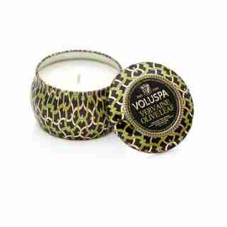Voluspa® Mini Tin Candle - Vervaine Olive Leaf