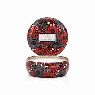 Voluspa® 3-wick Tin Candle - Persimmon & Copal