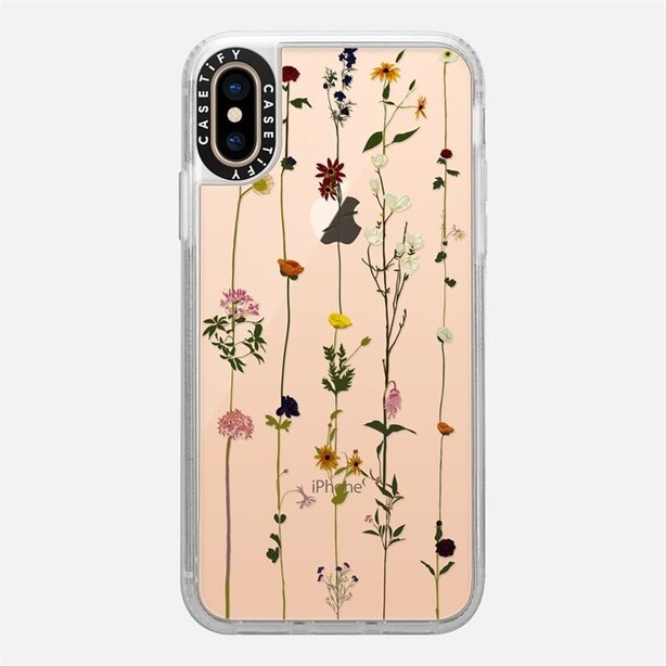 Casetify Grip Case iPhone XS Floral
