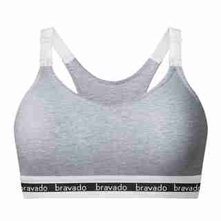 Original Nursing Bra Full Cup DOVE HEATHER sz S