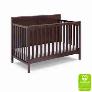 STORKCRAFT ALPINE 4-IN-1 CONVERTIBLE CRIB ESPRESSO