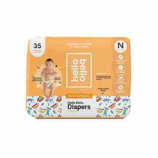 hello bello Jumbo Diaper - Sleepy Sloth - Size Newborn