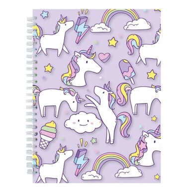 Iscream® 3D Journal Unicorn Wishes
