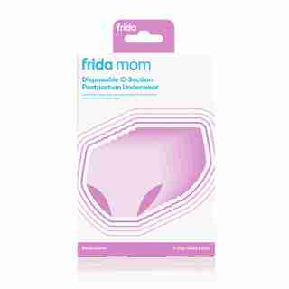 Frida Mom - Fridababy - High-Waist Disposable Postpartum Underwear - C-Section Recovery - Super Soft, Stretchy, Latex Free - Hospital Bag Essential - Regular