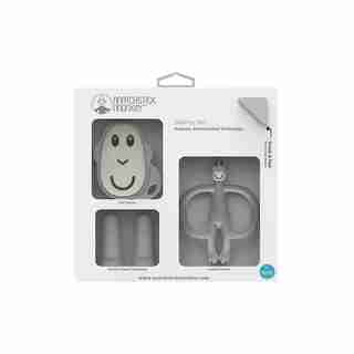Teething Starter Set - Cool Grey