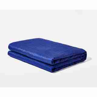 Gravity Queen/King Cooling Weighted Blanket 35lb Navy