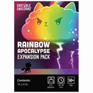 TEETURTLE Unstable Unicorns Rainbow Apocalypse Expansion Card Pack