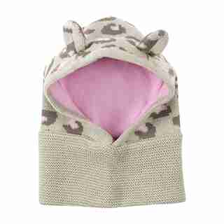 Zoocchini Winter Knit Balaclava Hat - Kallie the Kitten Baby 12-24 months