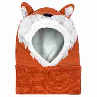Zoocchini Winter Knit Balaclava Hat - Finley the Fox Baby 12-24 months