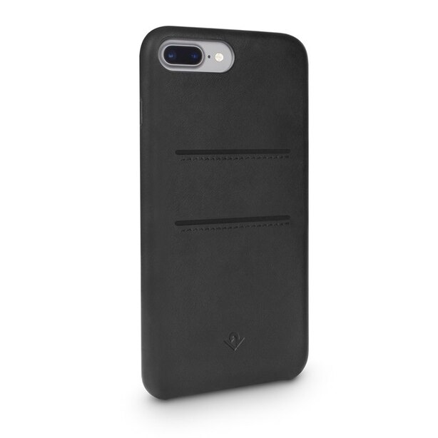 Twelve South Relaxed Leather Case with Pockets for iPhone 7/6/6s Plus - Black