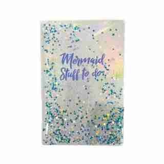 iScream® Floating Glitter Journal Mermaid