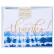 Indigo Shibori Thank You Cards, Set of