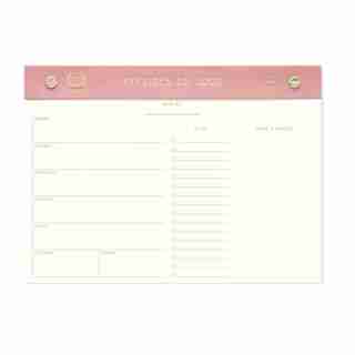 WEEKLY DESK PLANNER AFFAIRES