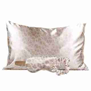 SATIN SLEEP SET LEOPARD