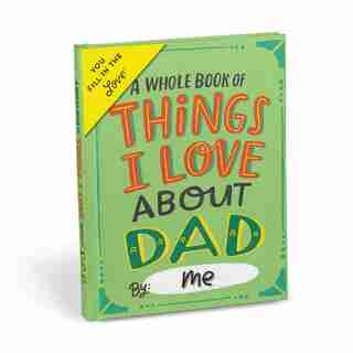 Things I Love About Dad Fill-In Journal