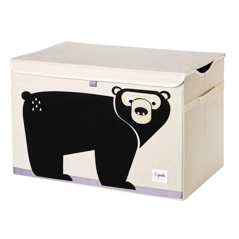 3 Sprouts Toy Chest Bear By 3 Sprouts Nursery Storage