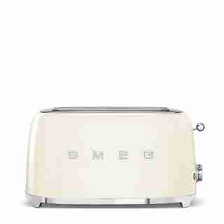 Grille-pain Smeg à 4 tranches – Crème