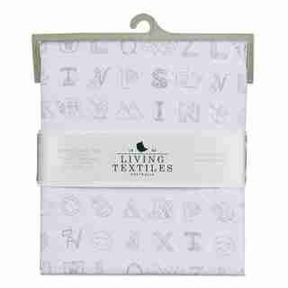 Lolli Living Coverlet My First Alphabet Grey