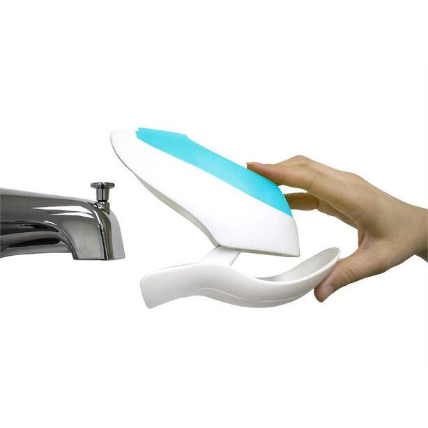 Boon Flo Water Deflector Faucet Cover With Bubble Bath Dispenser