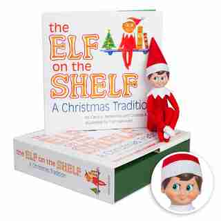 The Elf On The Shelf - Boy Light - Box set - English Book