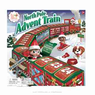 Elf on The Shelf North Pole Advent Train