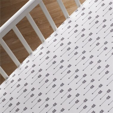 Woods - Fitted Sheet - Arrow Print
