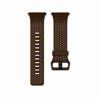 Fitbit Ionic Leather Accessory Band - Cognac, large