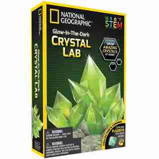 National Geographic Labo Cristal Qui Brille dans le noir