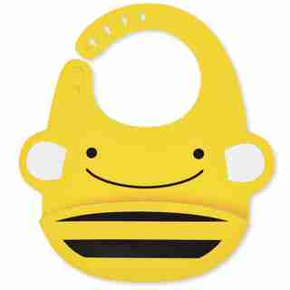 ZOO SILICONE BIB, BEE