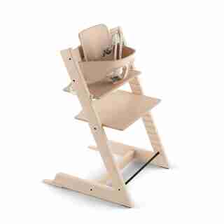 Stokke® Tripp Trapp® Adjustable Grow with Baby High Chair Natural
