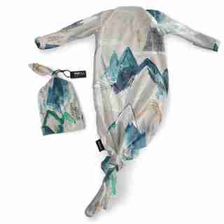 MILK SNOB KNOTTED HAT AND GOWN RAYON Rocky Mountains