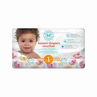 The Honest Company Diapers - Size 1 - Rose Blossom