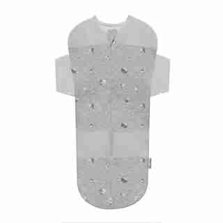 Snoo Sack Grey melange with Planets, stars on wings, Large