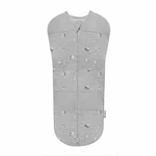Sleepea Sack Grey melange with Planets, Large