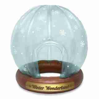 Snowglobe Snow Fort