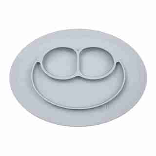 EZPZ™ Mini Mat Placemat and Plate Nordic Collection Pewter
