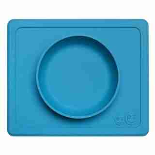 ezpz Mini Bowl Placemat and Bowl - Blue