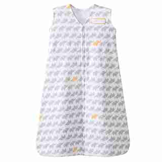 Halo® SleepSack® Wearable Blanket Elephant Grey 0.5 TOG Small 0-6 Months