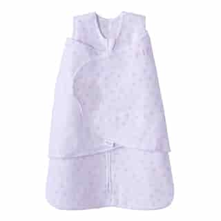 Halo® Sleepsack® 3-Way Adjustable Swaddle 100% Micro-Fleece 3 TOG Mini Hearts Pink Small 3 to 6 Months