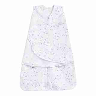 Halo Innovations SleepSack Cotton Swaddle - Midnight Moons Blue Size Newborn