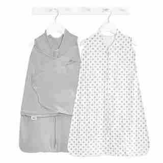 HALO® SleepSack® Swaddle and Wearable Blanket Organic Cotton Gift Set - Cloud