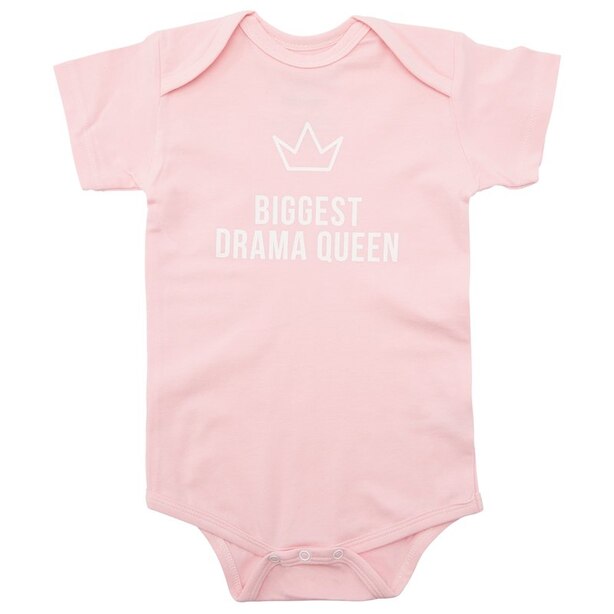 Bella Tunno® Onesie "Drama Queen" 6-12 Months